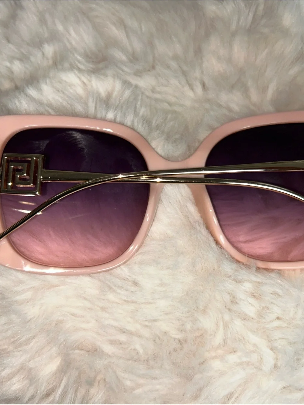 Pink Gradient Lens Sunglasses - Women Accessories